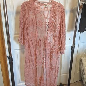 Like New Lace Duster